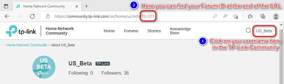 How to find your Forum ID
